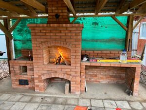 печи из использованных ранее кирпичей фото работ печника
